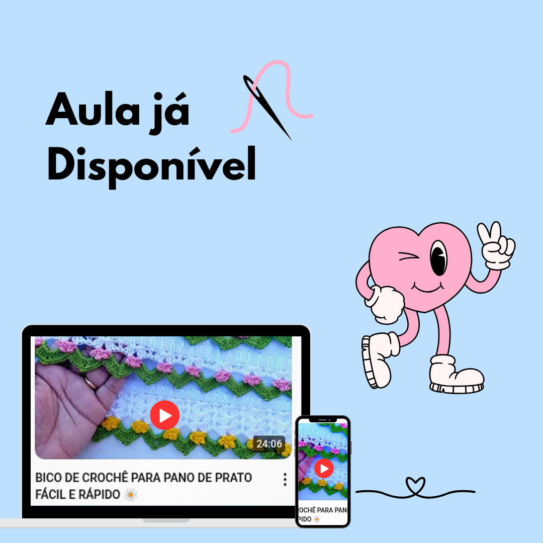 post instagram de crochê rosa e azul retro (10)